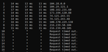 Understanding the tracert Command